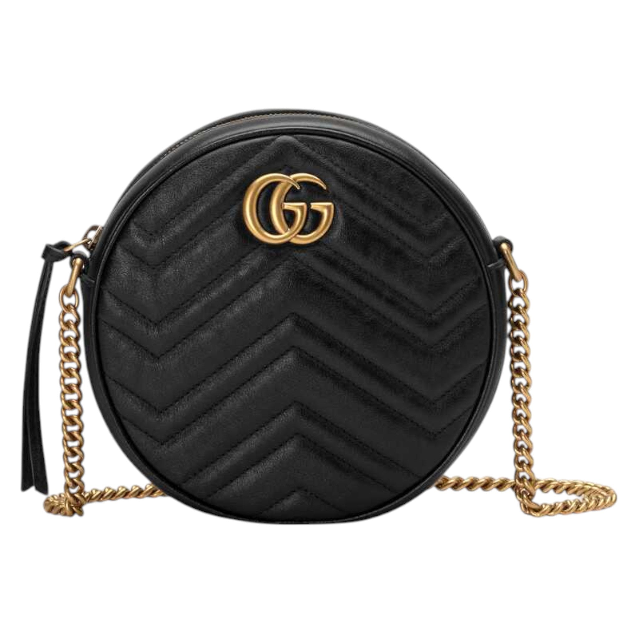 Gucci GG Marmont Round Small Shoulder Bag